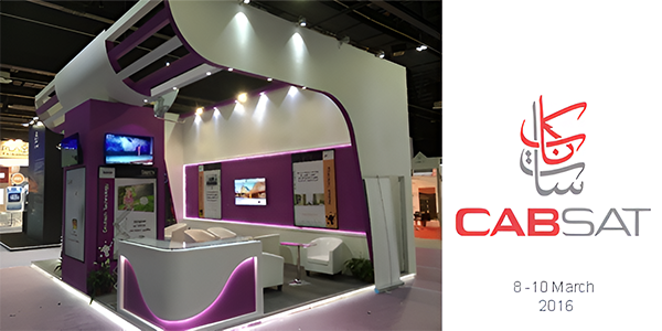 ARDENON  BOOTH AT CABSAT 2016 | DUBAI, UAE